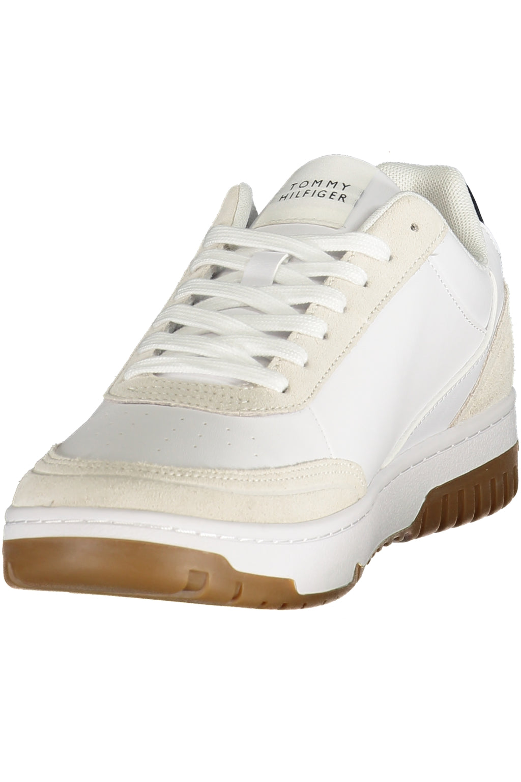 TOMMY HILFIGER MEN'S WHITE SPORTS SHOES