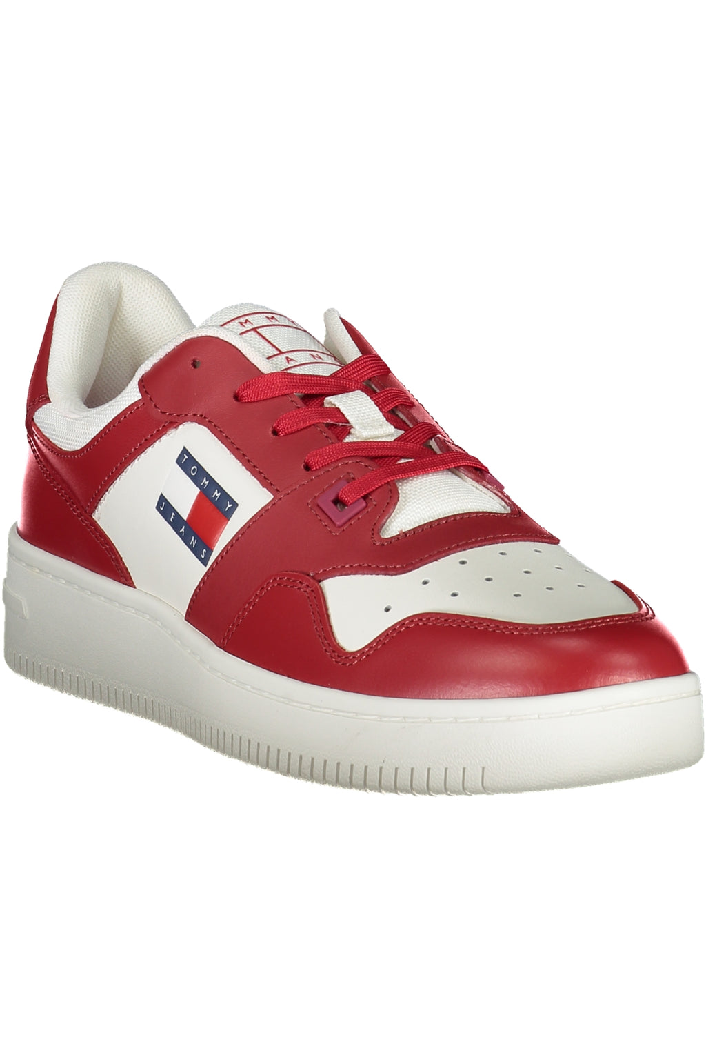TOMMY HILFIGER MEN'S RED SPORTS SHOES
