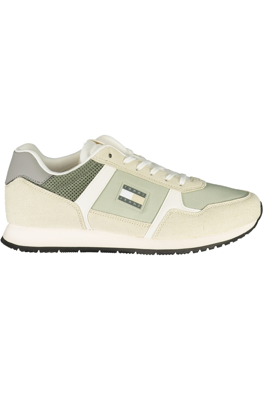 TOMMY HILFIGER MEN'S GREEN SPORTS SHOES