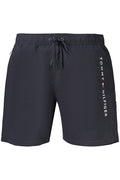 TOMMY HILFIGER MEN'S BLUE BOTTOM SWIMSUIT