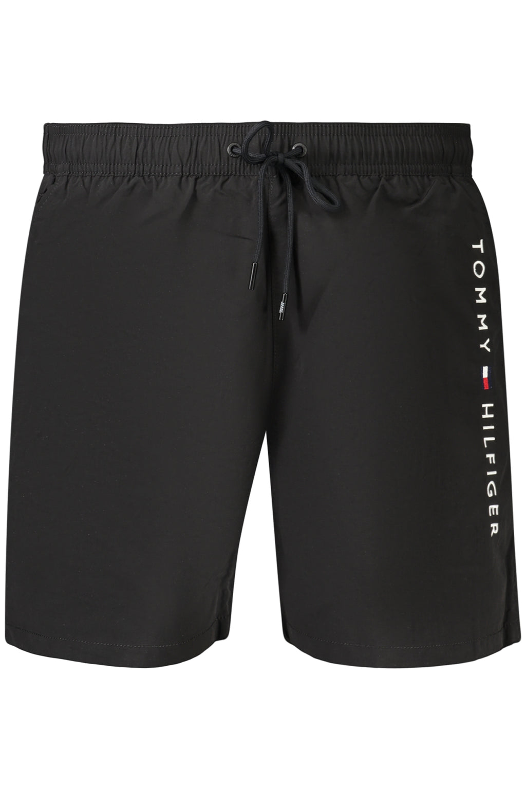 TOMMY HILFIGER MEN'S BLACK BOTTOM SWIMSUIT