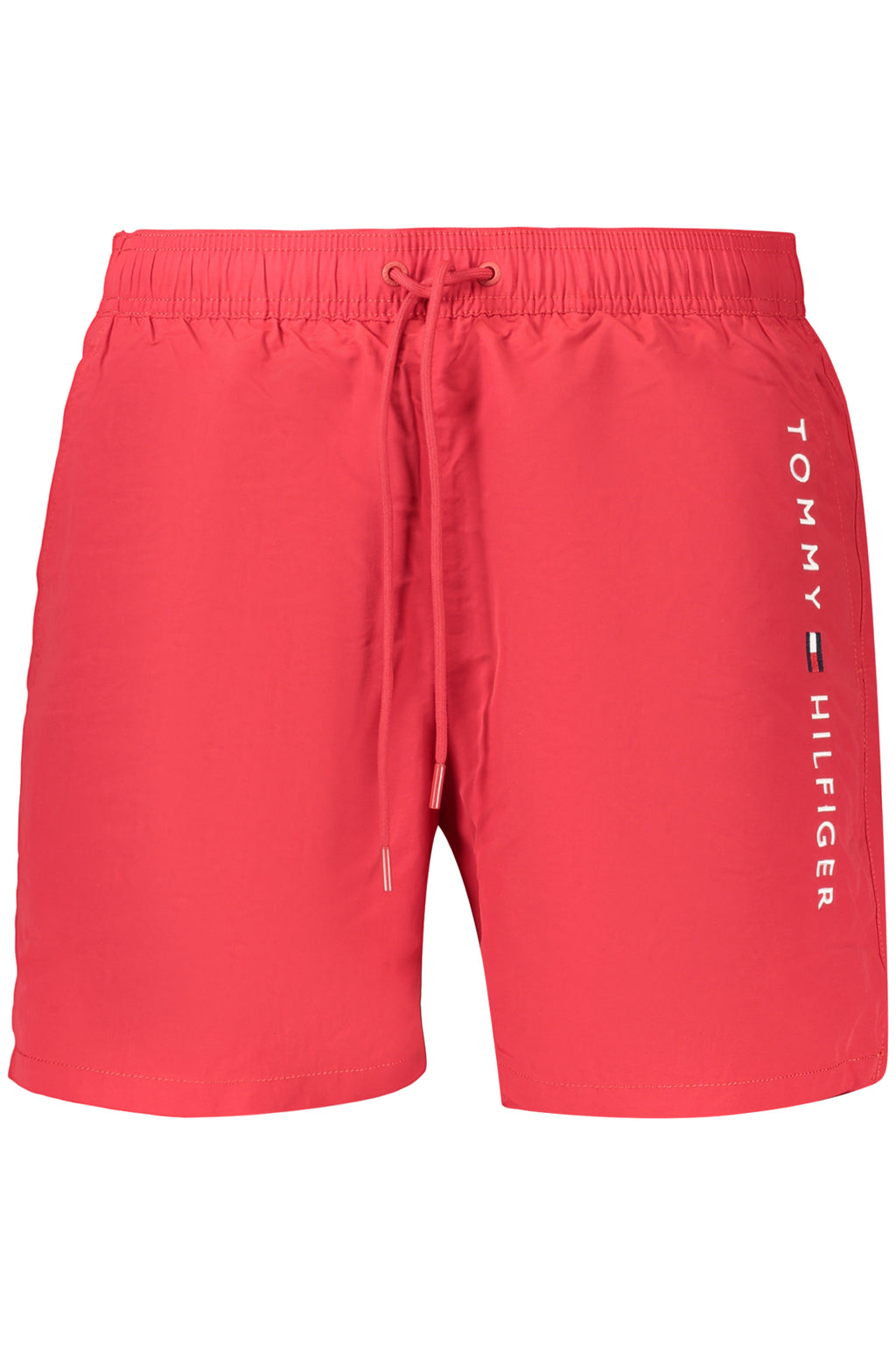 TOMMY HILFIGER MEN'S RED BOTTOM SWIMSUIT
