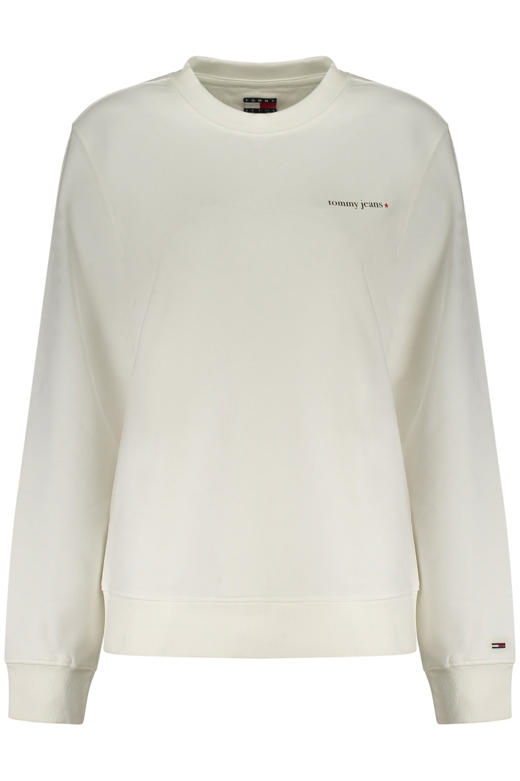 TOMMY HILFIGER WOMEN'S ZIP-UP SWEATSHIRT WHITE