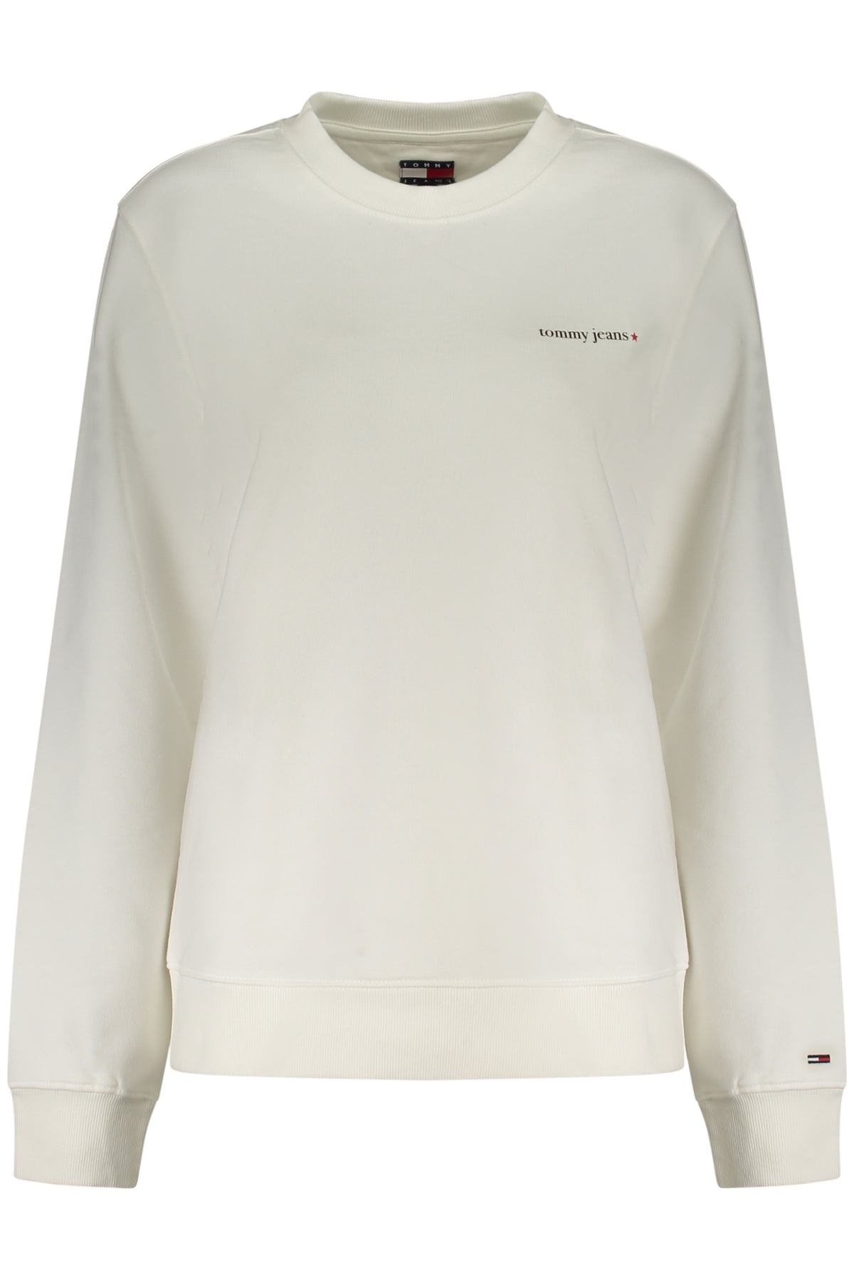 TOMMY HILFIGER WOMEN'S ZIP-UP SWEATSHIRT WHITE