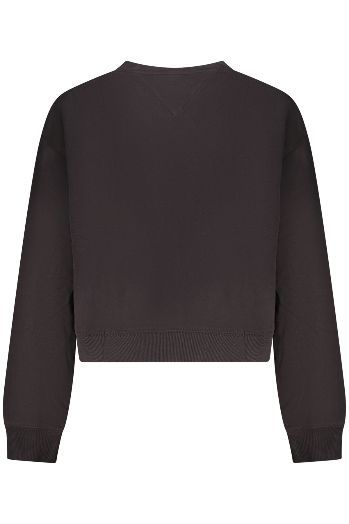 TOMMY HILFIGER WOMEN'S BLACK ZIP-UP SWEATSHIRT