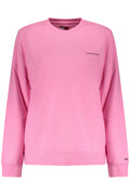 TOMMY HILFIGER WOMEN'S PINK ZIP-UP SWEATSHIRT