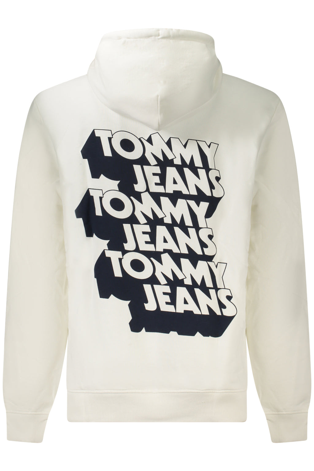 TOMMY HILFIGER MEN'S ZIP-UP SWEATSHIRT WHITE