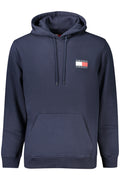 TOMMY HILFIGER MEN'S BLUE ZIP-UP SWEATSHIRT