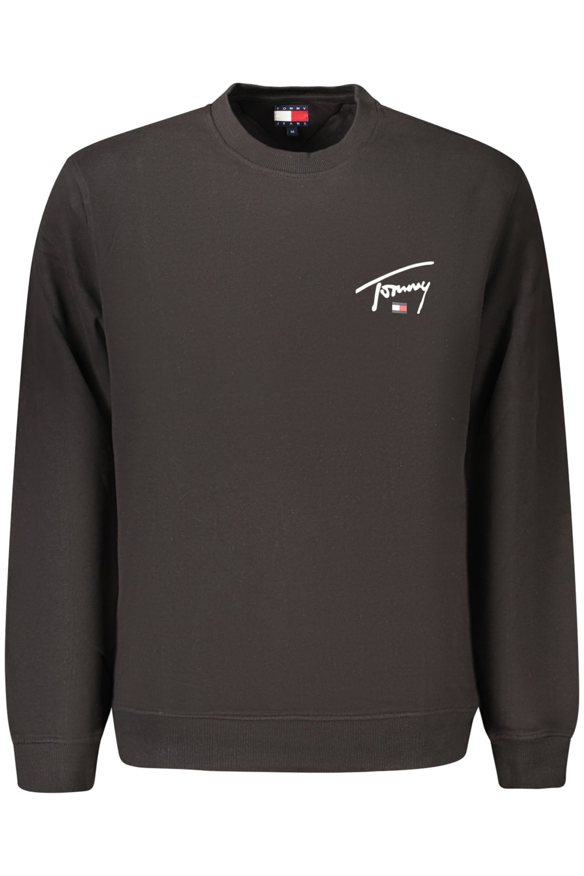 TOMMY HILFIGER Men's Black Zip-up Sweatshirt DM0DM23589