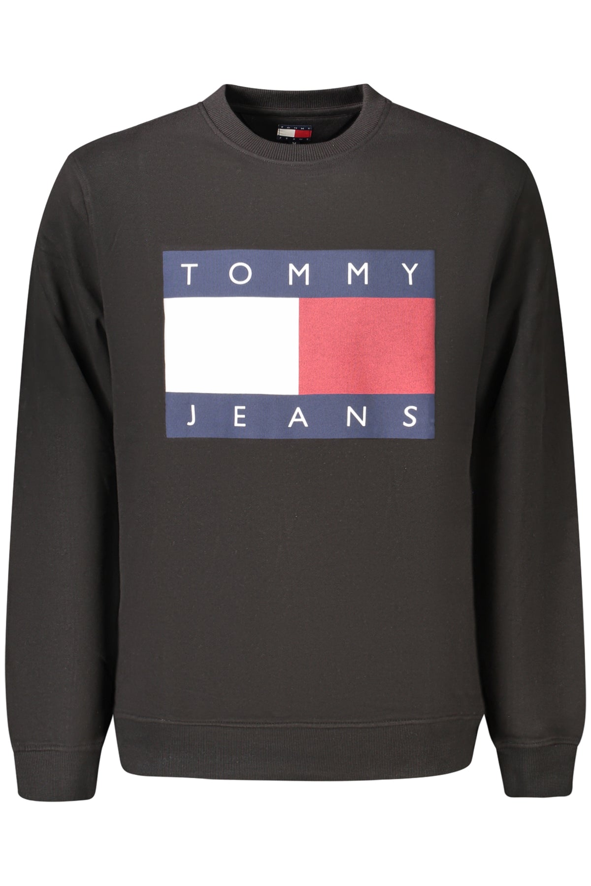 TOMMY HILFIGER Men's Black Zip-up Sweatshirt DM0DM22643