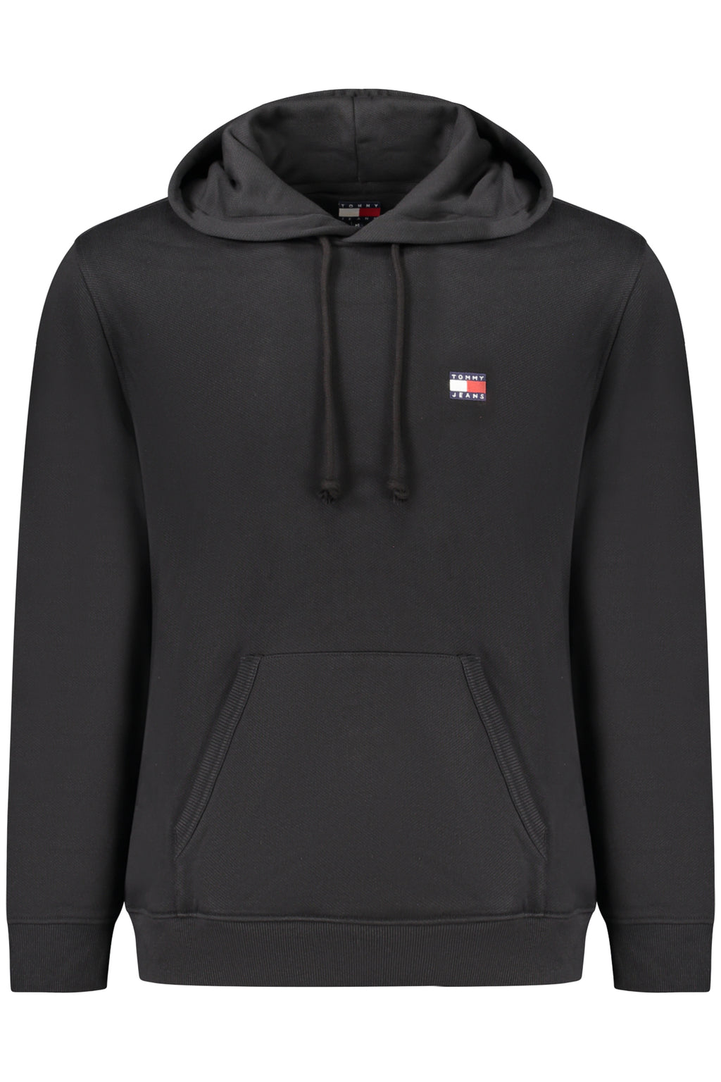 TOMMY HILFIGER MEN'S BLACK ZIP-UP SWEATSHIRT