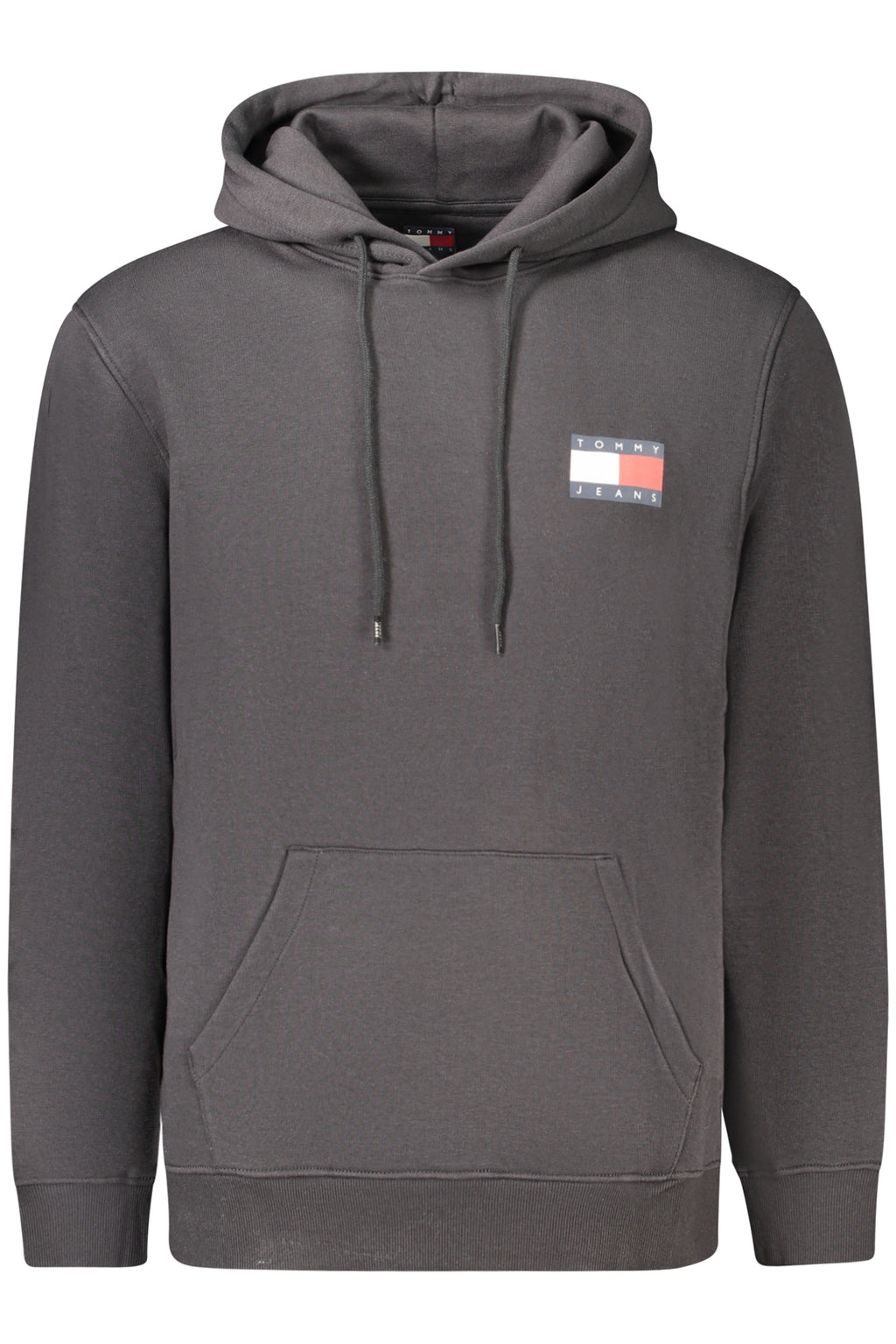 TOMMY HILFIGER MEN'S BLACK ZIP-UP SWEATSHIRT