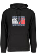 TOMMY HILFIGER MEN'S BLACK ZIP-UP SWEATSHIRT