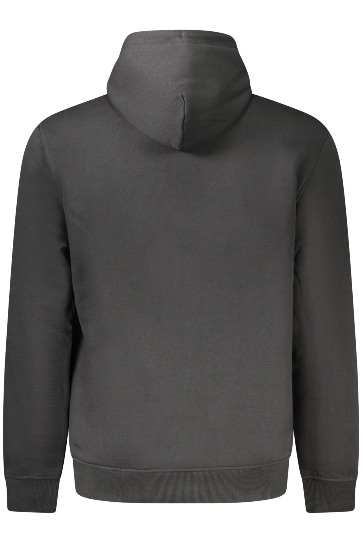 TOMMY HILFIGER MEN'S BLACK ZIP-UP SWEATSHIRT