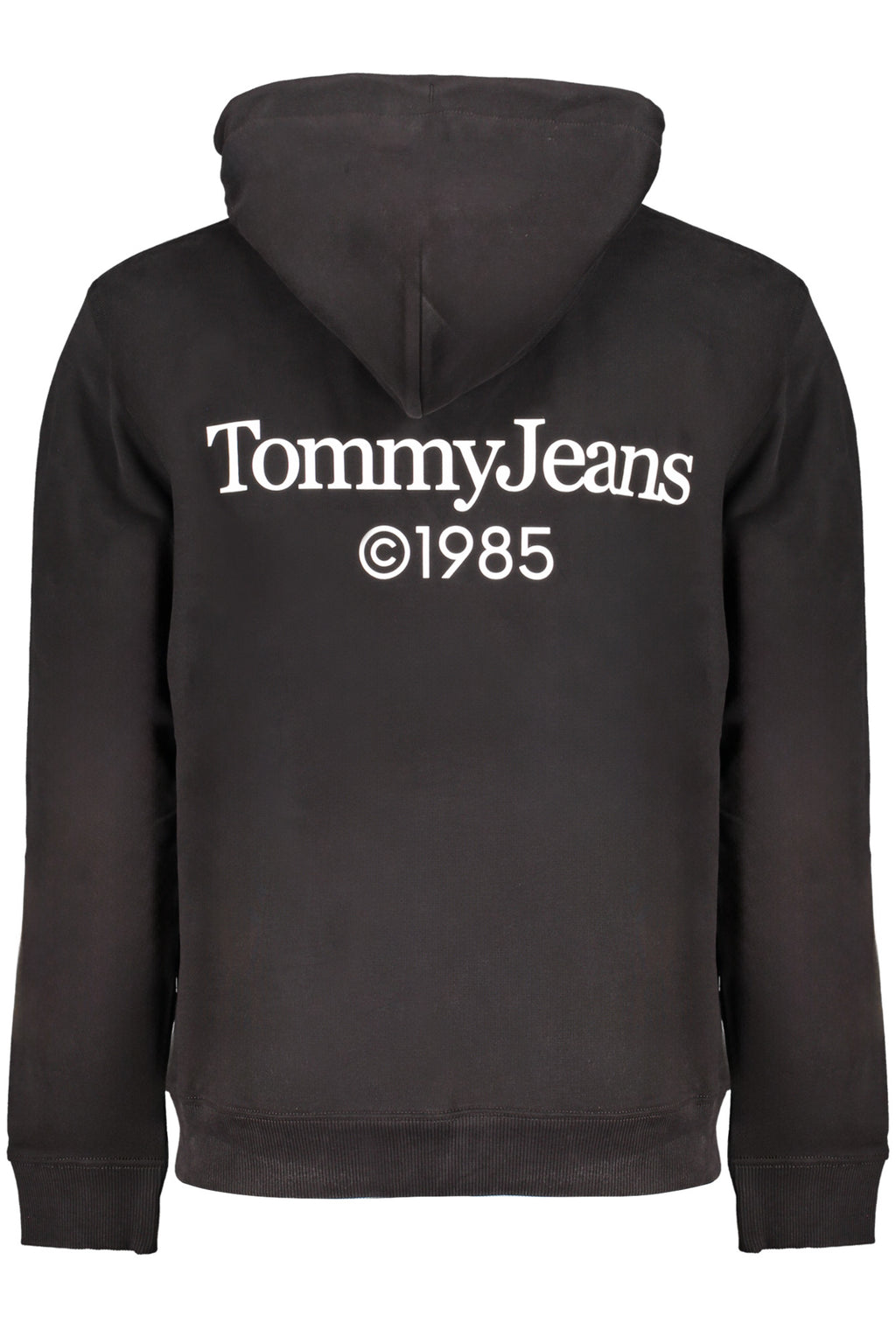 TOMMY HILFIGER MEN'S BLACK ZIPLESS SWEATSHIRT