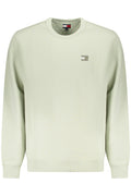 TOMMY HILFIGER MEN'S ZIP-UP SWEATSHIRT GREEN