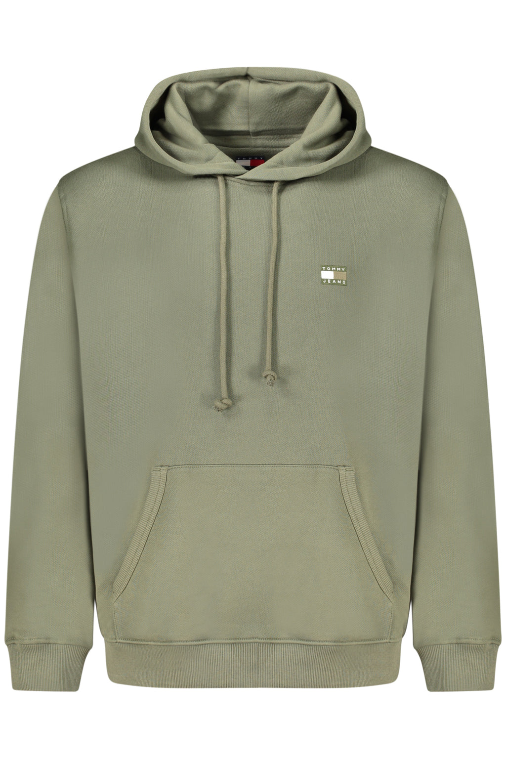 TOMMY HILFIGER MEN'S ZIP-UP SWEATSHIRT GREEN