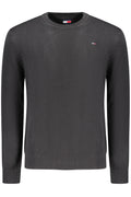TOMMY HILFIGER MEN'S BLACK SWEATER