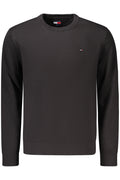 TOMMY HILFIGER MEN'S BLACK SWEATER