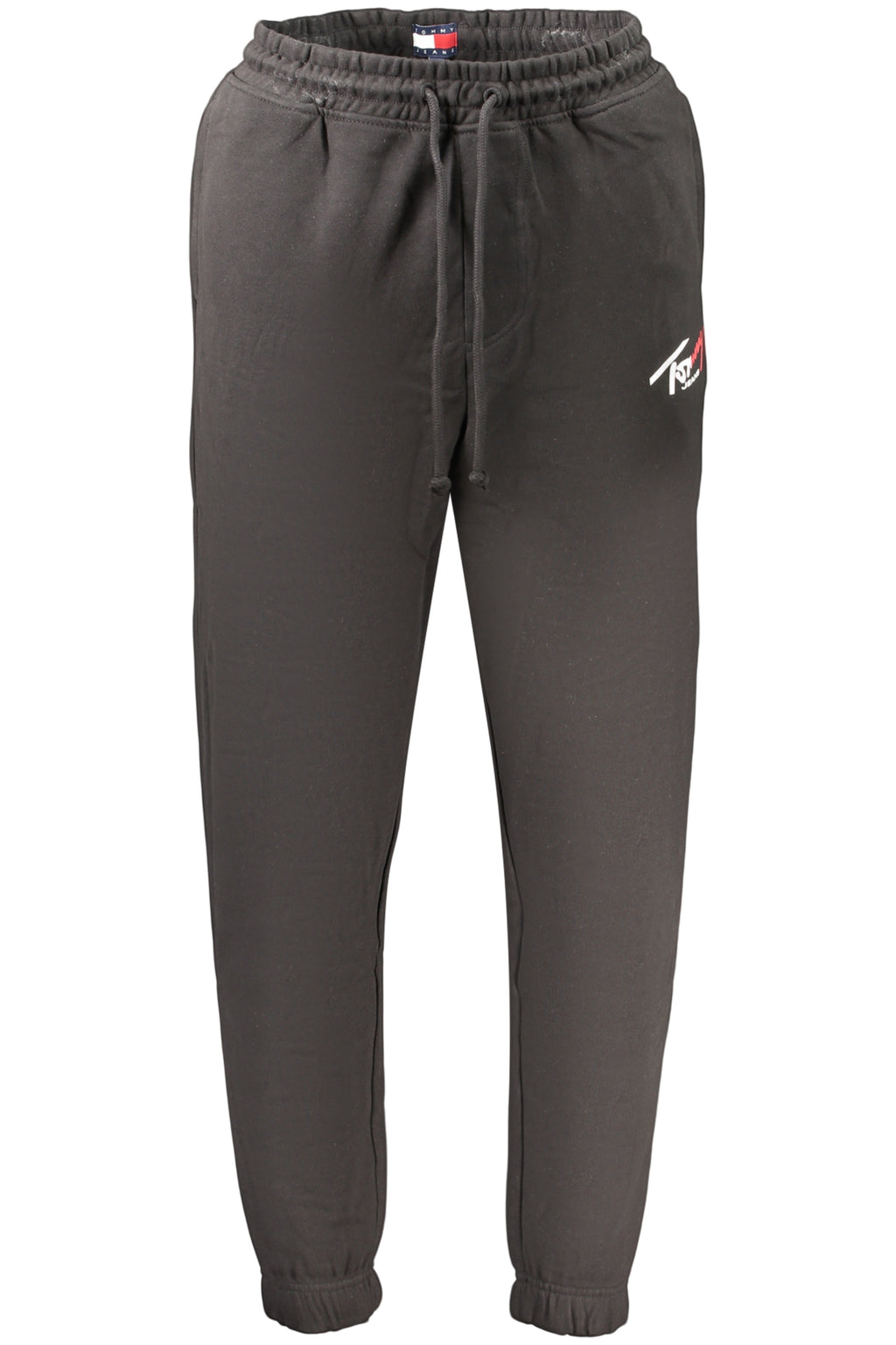 TOMMY HILFIGER MEN'S BLACK LONG SWEATPANTS