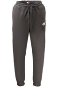 TOMMY HILFIGER MEN'S BLACK LONG SWEATPANTS