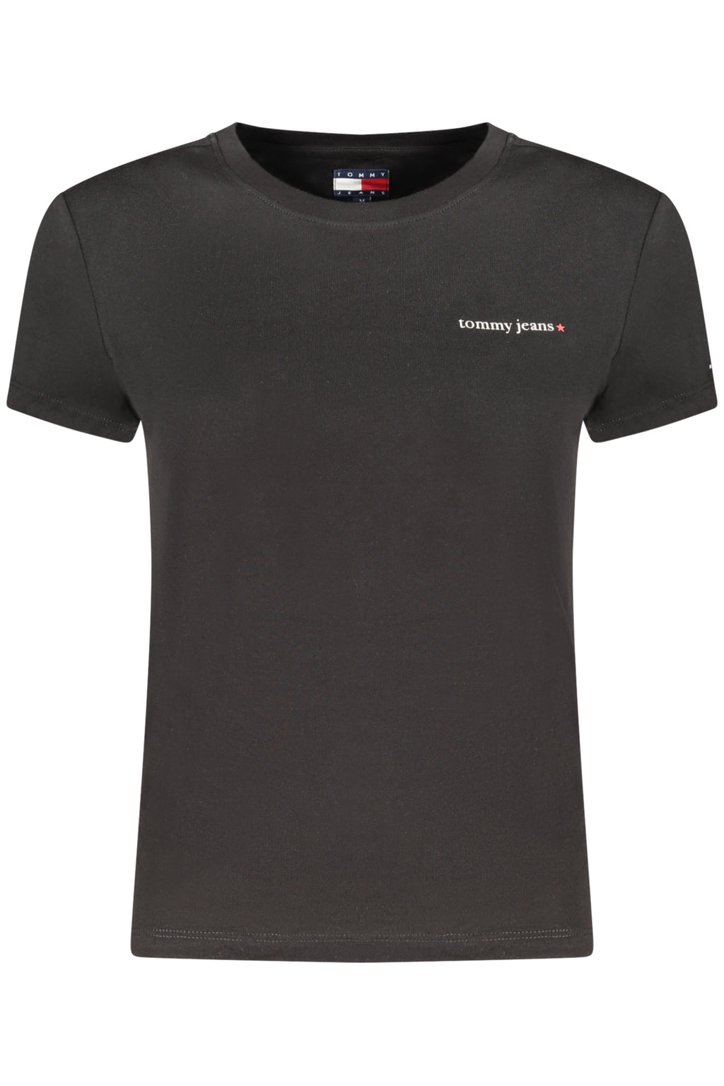 TOMMY HILFIGER WOMEN'S SHORT-SLEEVE T-SHIRT BLACK