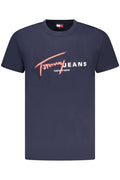 TOMMY HILFIGER MEN'S SHORT SLEEVE T-SHIRT BLUE