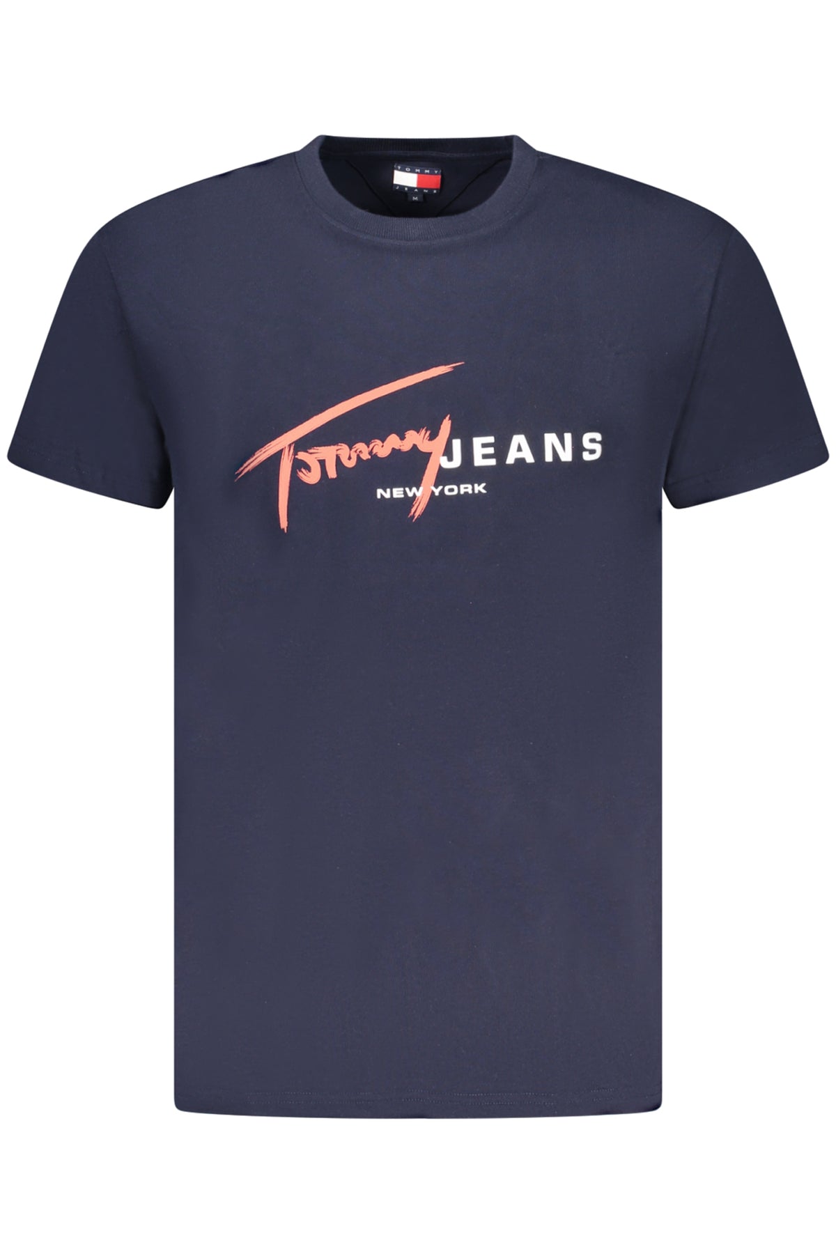 TOMMY HILFIGER MEN'S SHORT SLEEVE T-SHIRT BLUE