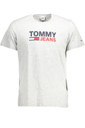TOMMY HILFIGER MEN'S SHORT SLEEVE T-SHIRT GREY