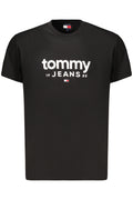 TOMMY HILFIGER MEN'S SHORT-SLEEVE T-SHIRT BLACK