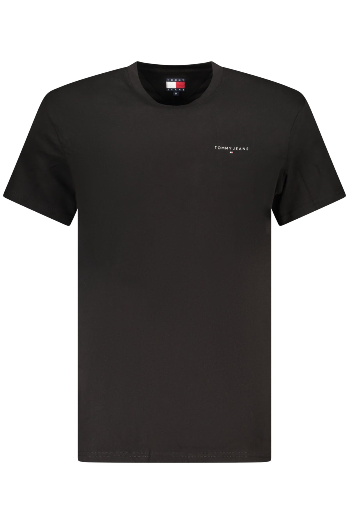 TOMMY HILFIGER MEN'S SHORT-SLEEVE T-SHIRT BLACK