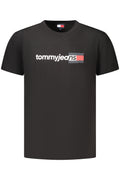 TOMMY HILFIGER MEN'S SHORT-SLEEVE T-SHIRT BLACK