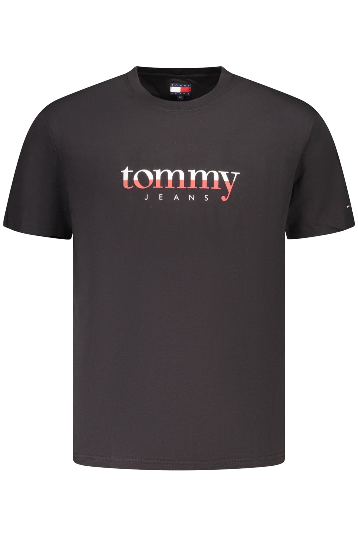 TOMMY HILFIGER Men's Short-sleeve T-shirt Black DM0DM21978