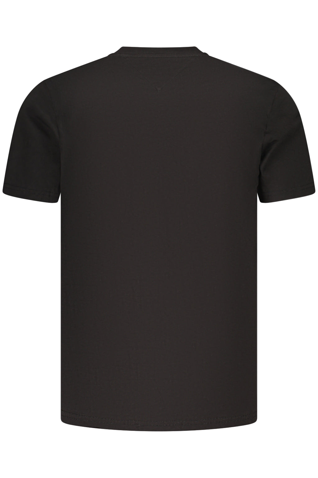 TOMMY HILFIGER MEN'S SHORT-SLEEVE T-SHIRT BLACK