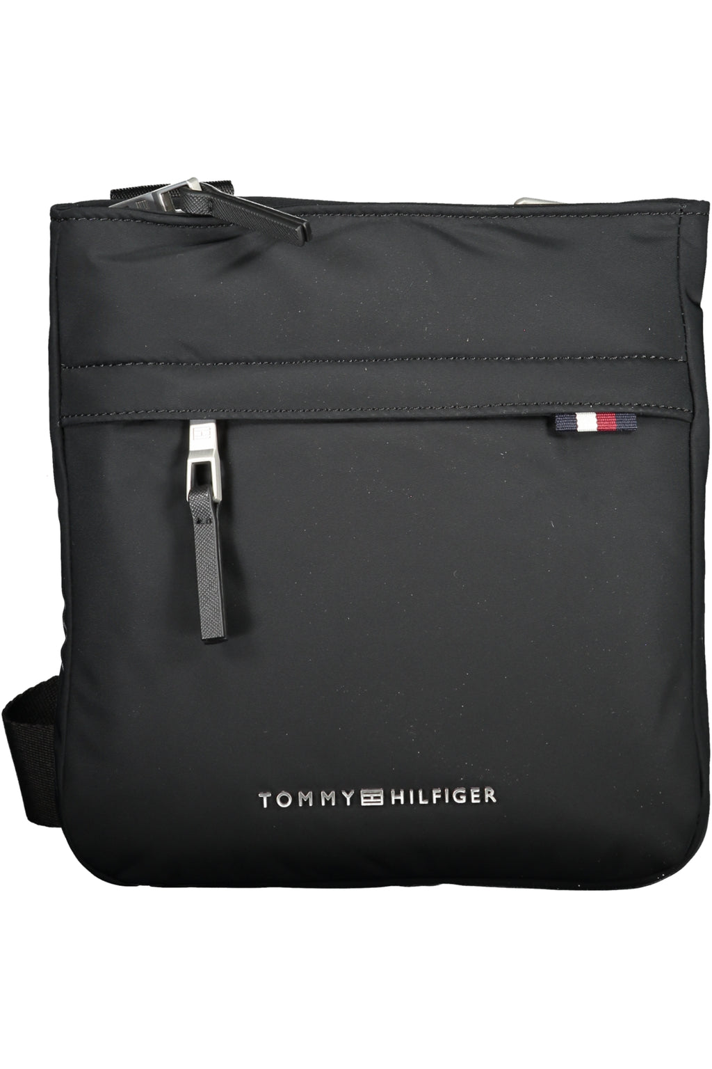 TOMMY HILFIGER MEN'S BLACK SHOULDER BAG