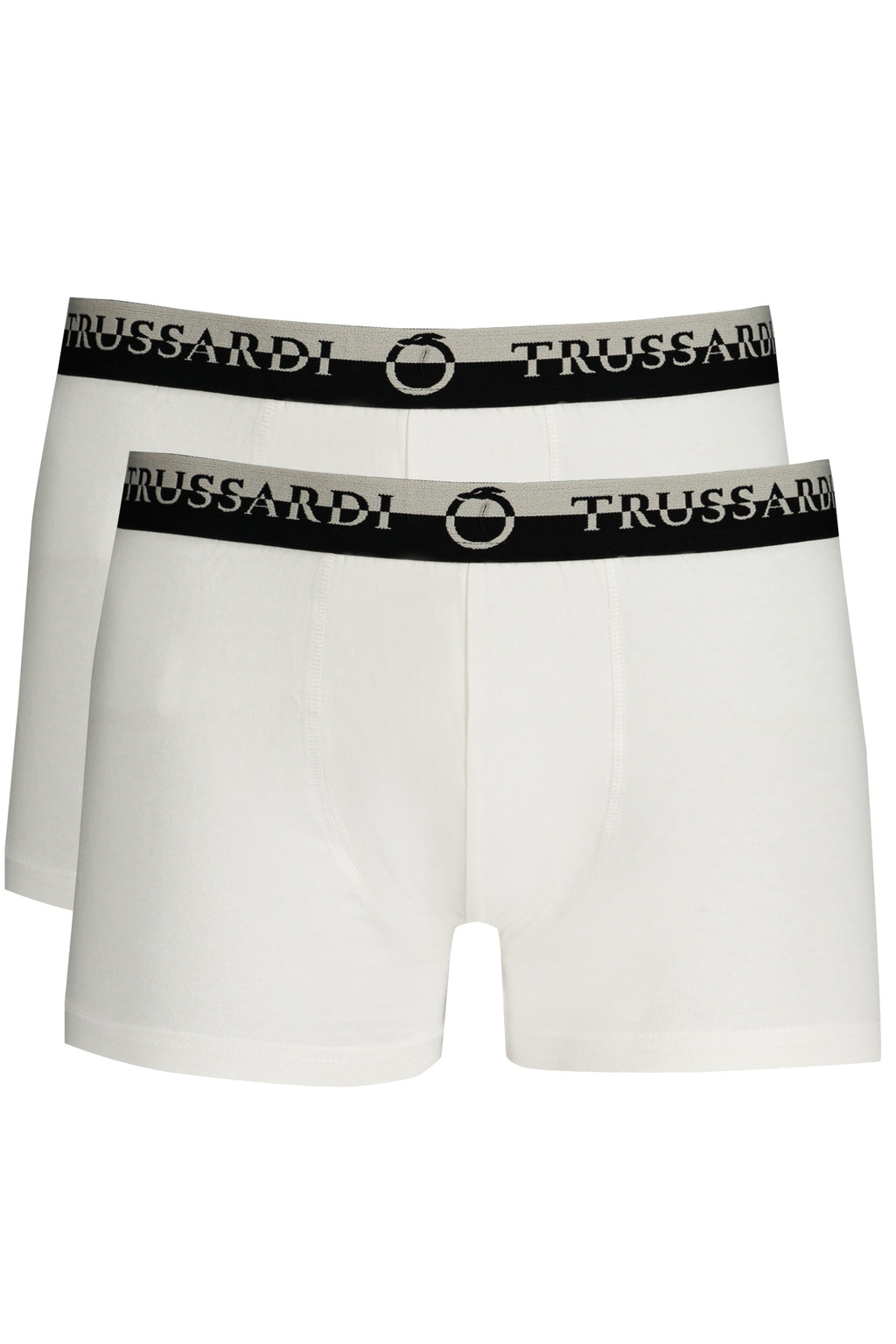 TRUSSARDI MEN'S WHITE BOXER