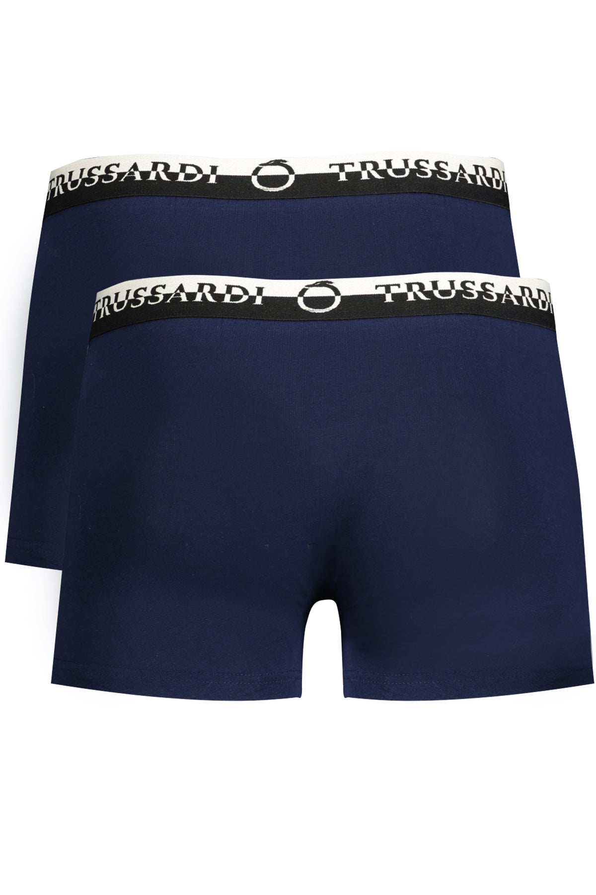TRUSSARDI Men's Blue Boxer Bi-Pack TRU2UTR03