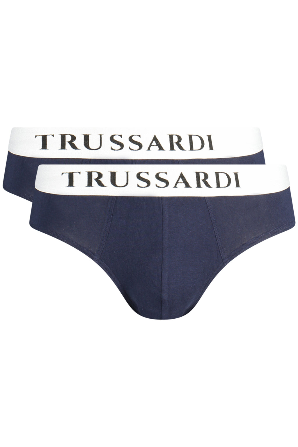 TRUSSARDI Men's Blue Briefs Bi-Pack TRU2USP01