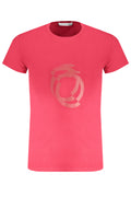 TRUSSARDI MEN'S SHORT SLEEVE T-SHIRT RED