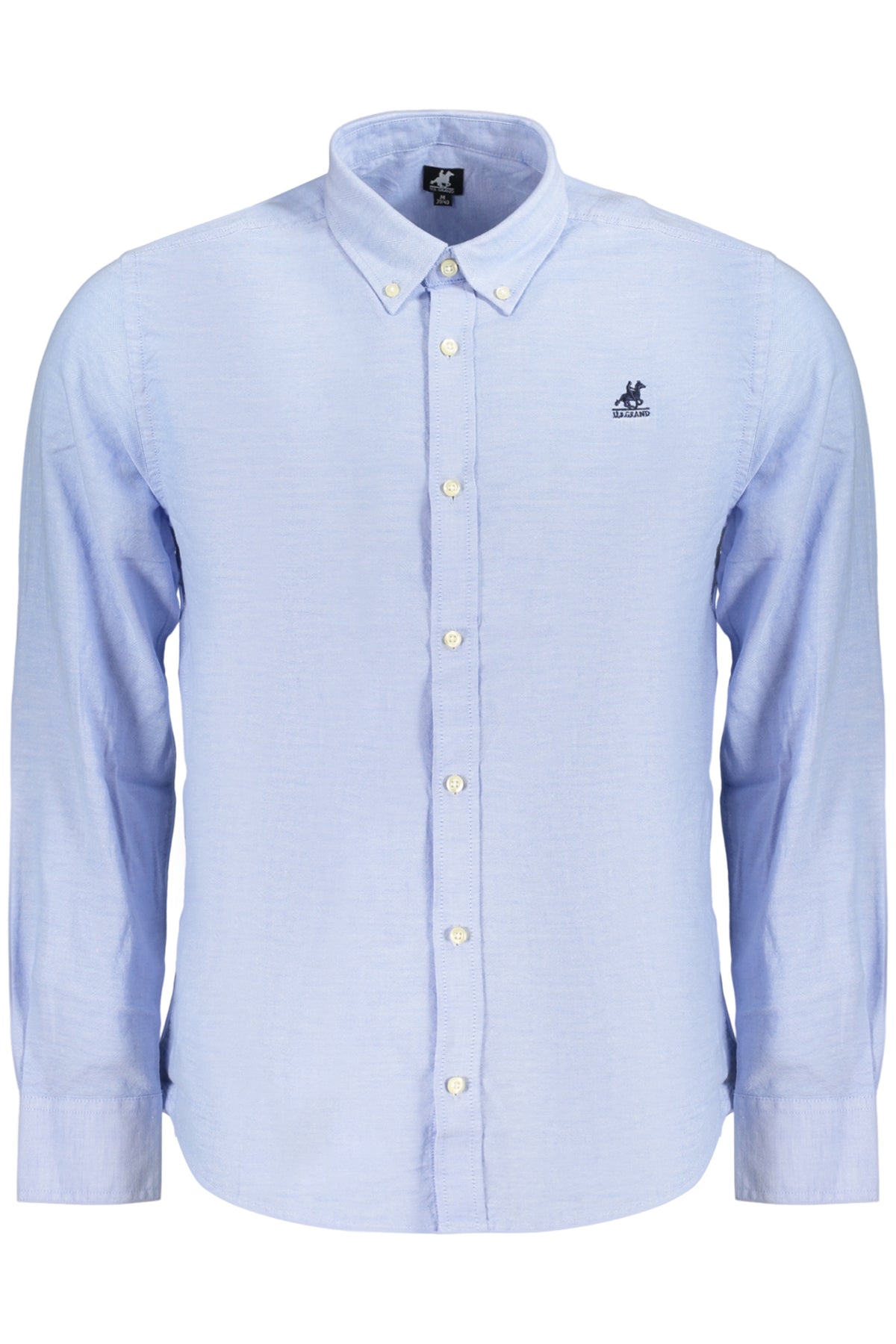 US GRAND MEN'S LONG-SLEEVED SHIRT BLUE