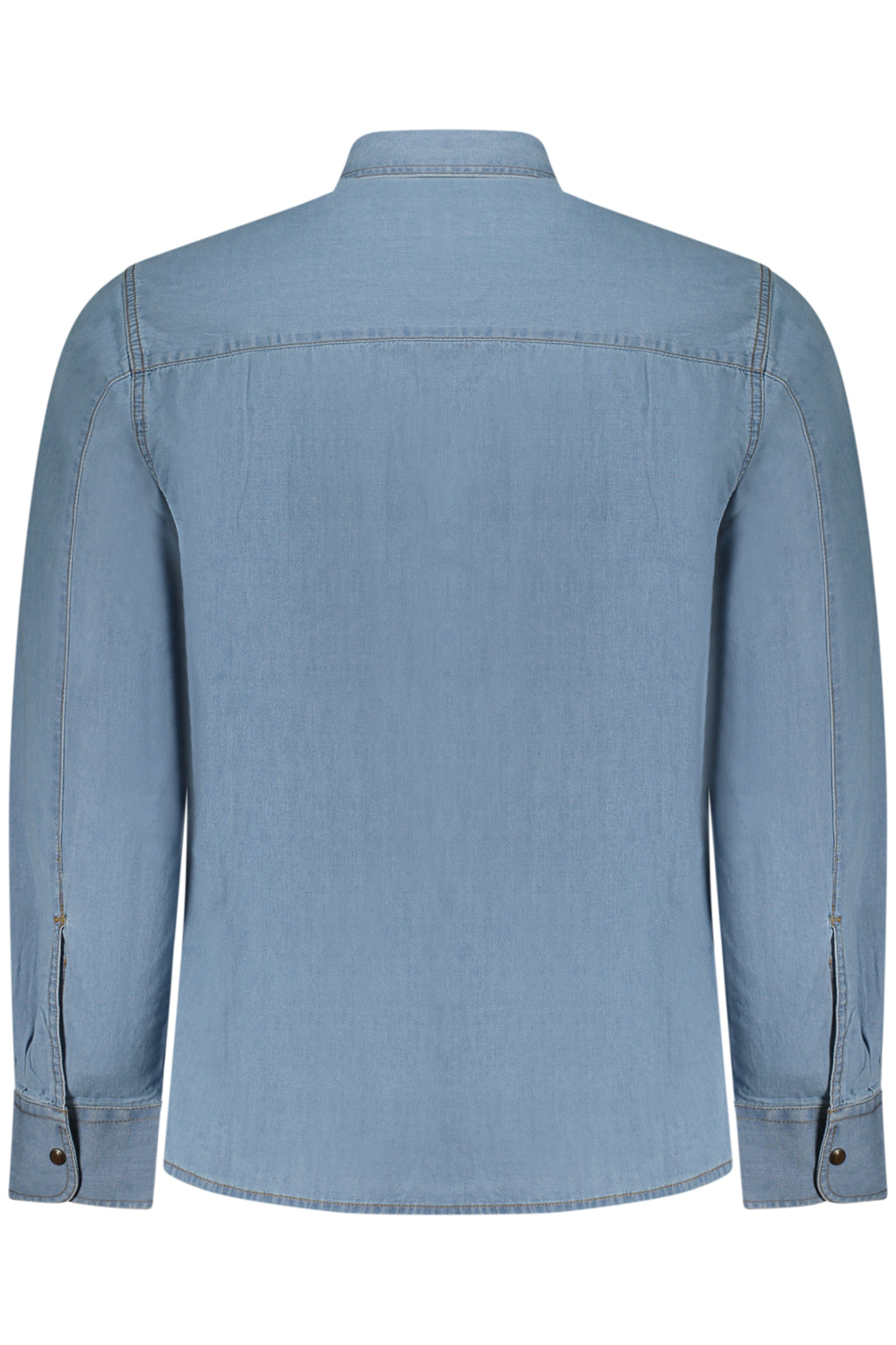 US GRAND MEN'S LONG-SLEEVED SHIRT BLUE