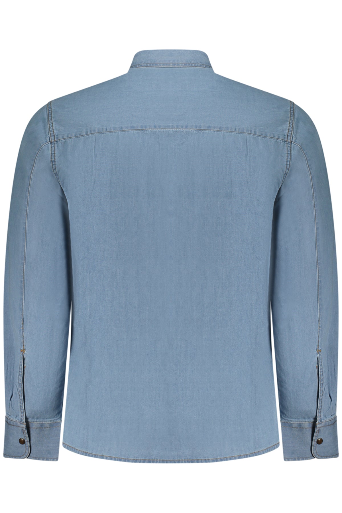 US GRAND MEN'S LONG-SLEEVED SHIRT BLUE