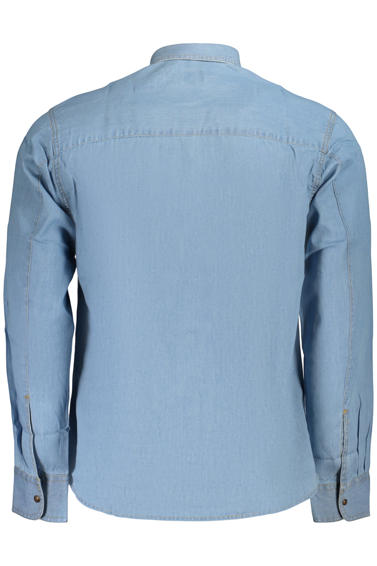 US GRAND MEN'S LONG-SLEEVED SHIRT BLUE