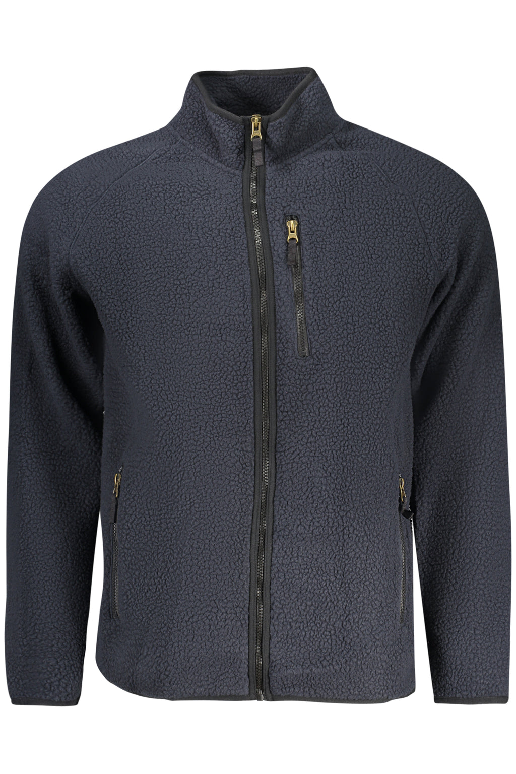 US GRAND MEN'S BLUE ZIP-UP SWEATSHIRT