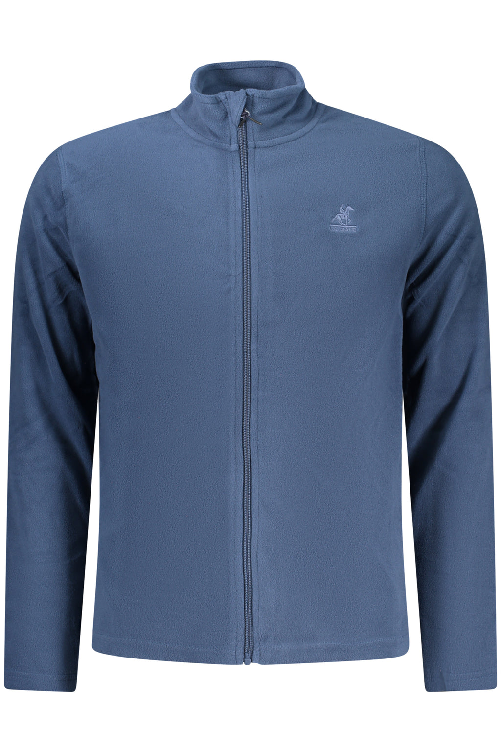 US GRAND MEN'S BLUE ZIP-UP SWEATSHIRT