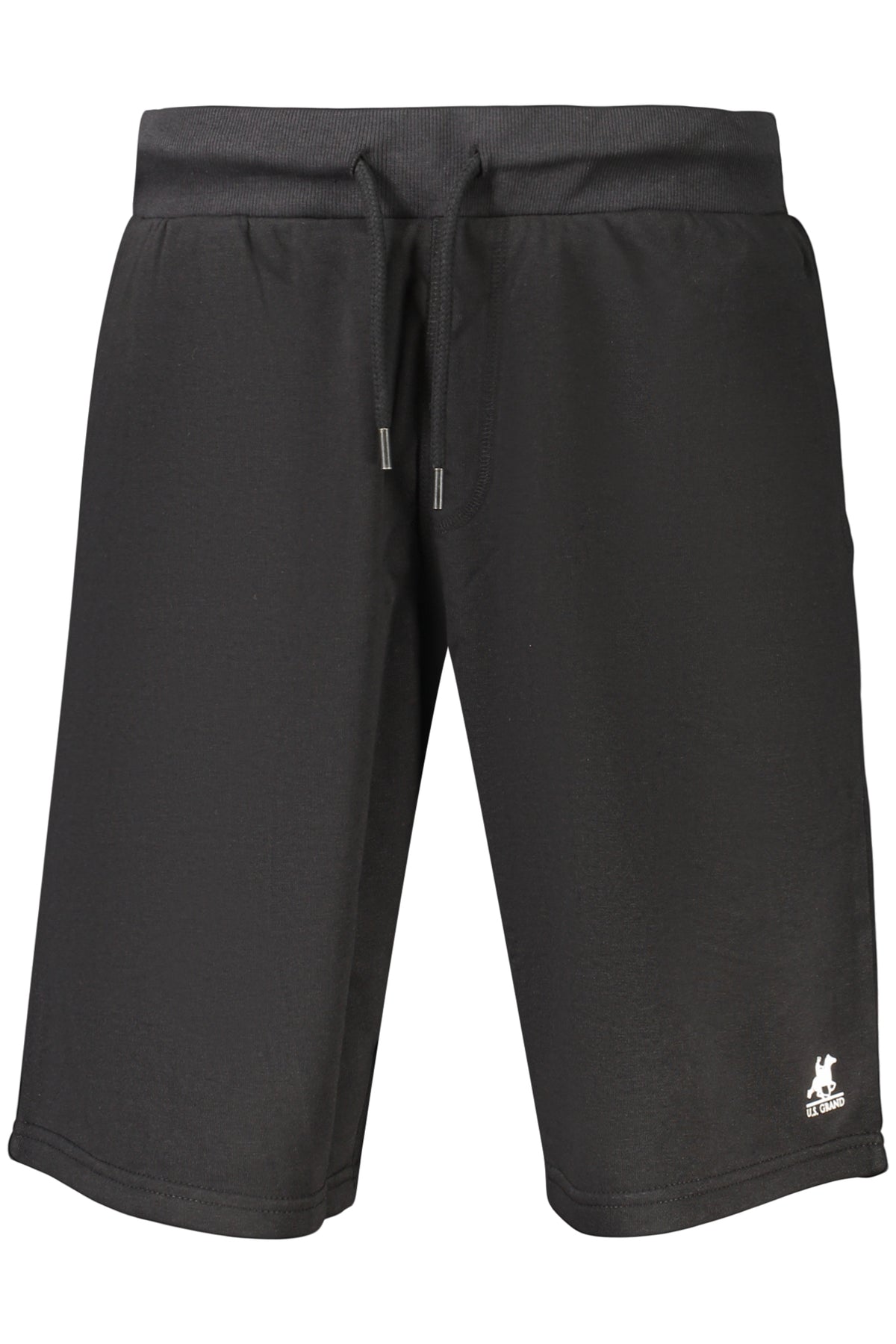 U.S. GRAND Us Grand Men's Black Short Tracksuit Pants AU03223BRANDO