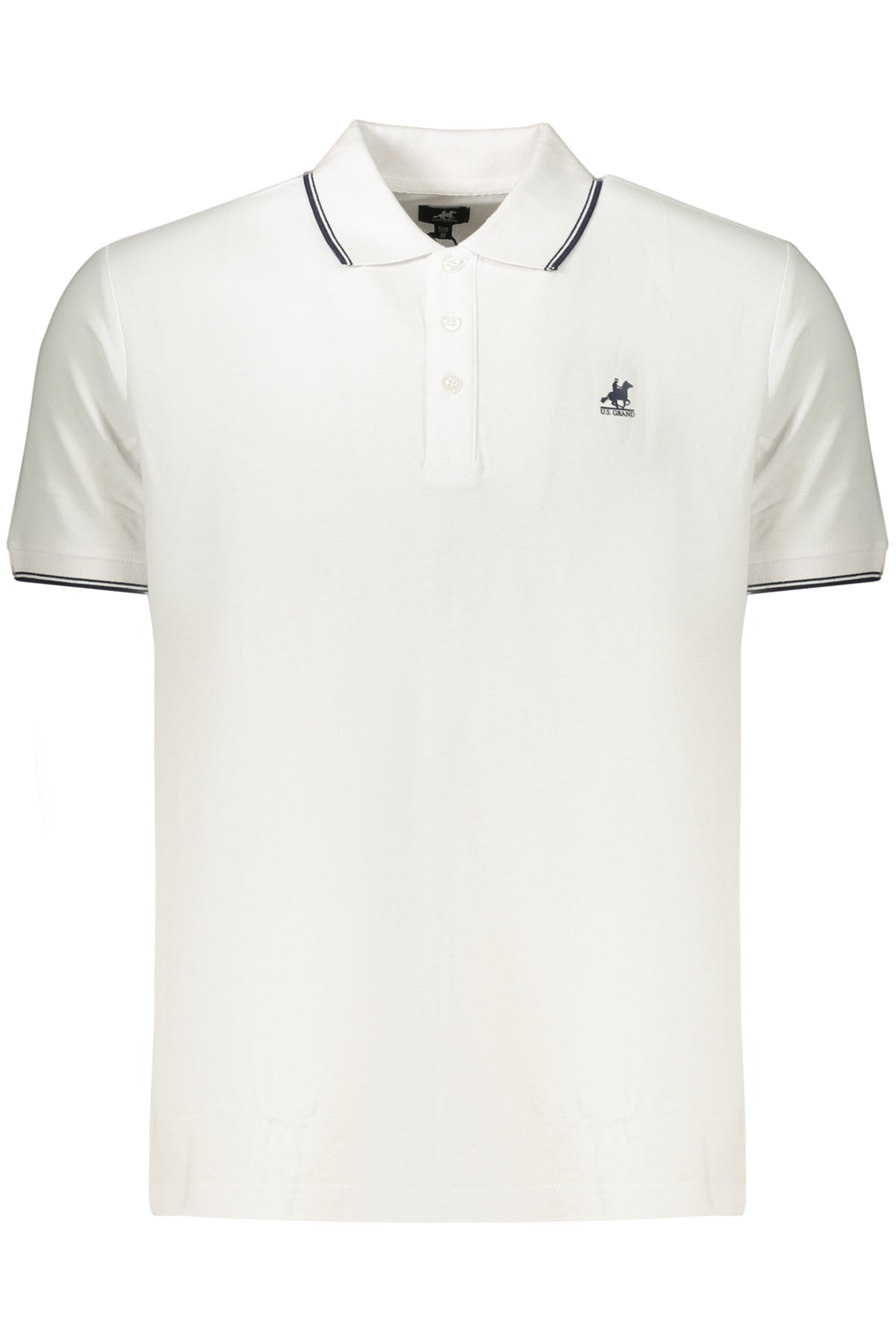 U.S. GRAND Us Grand Polo Short Sleeve Men's White AU03198STEVEN