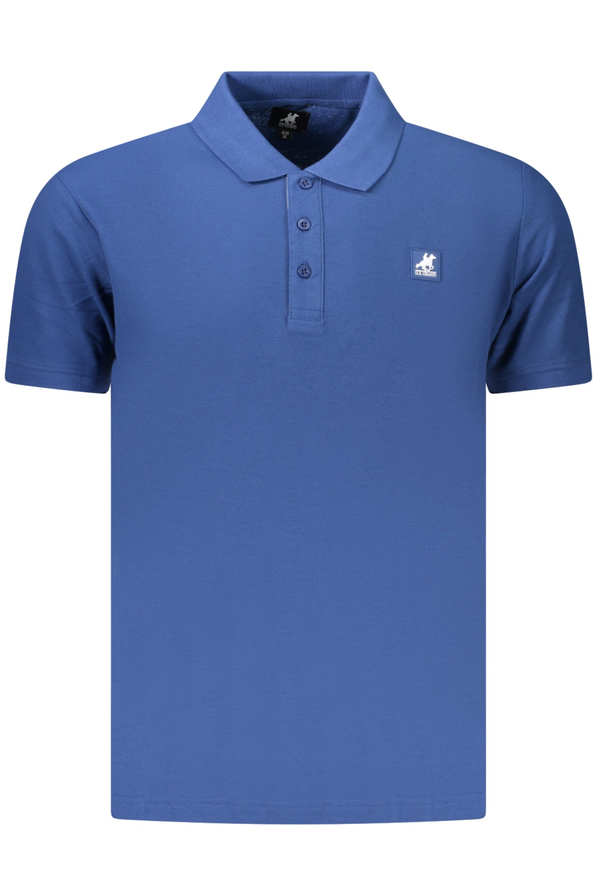 U.S. GRAND Us Grand Polo Short Sleeve Men's Blue AU03204FRANK