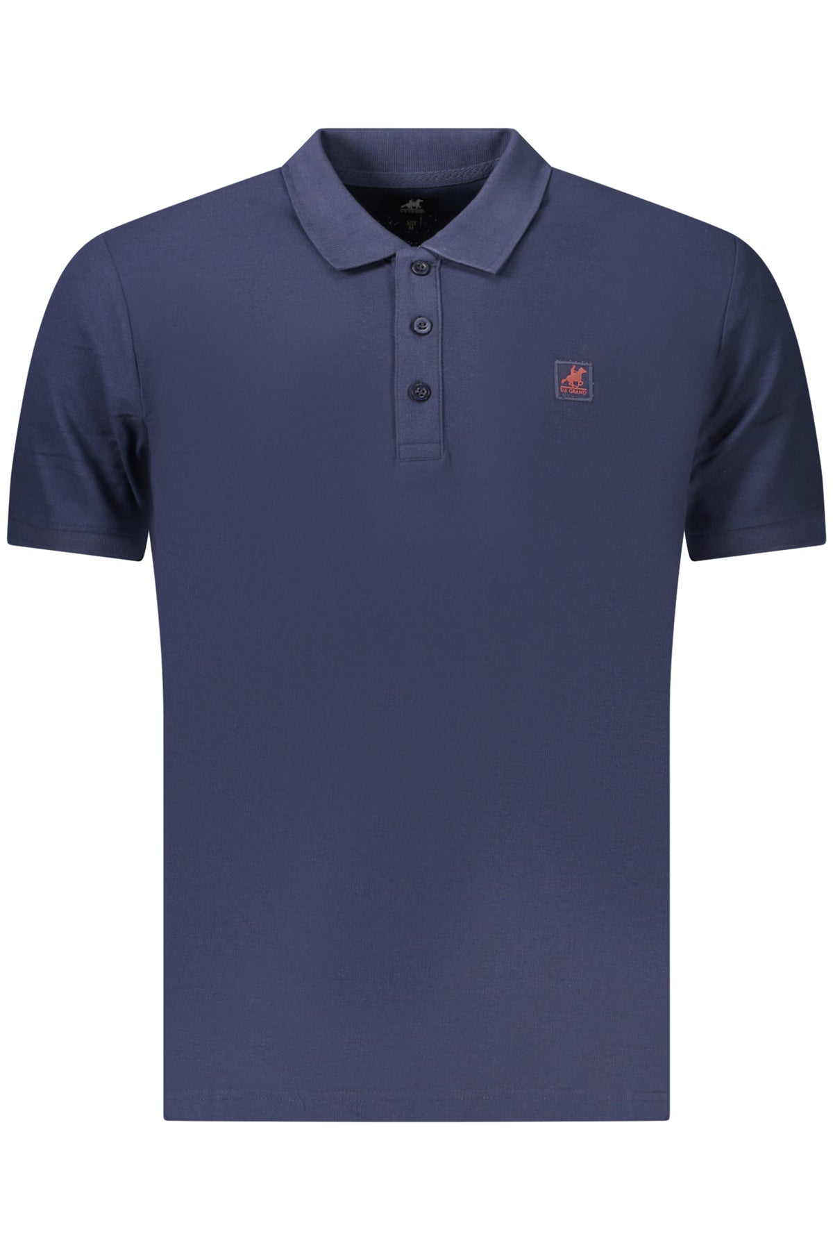 U.S. GRAND Us Grand Polo Short Sleeve Men's Blue AU03196ALVAR