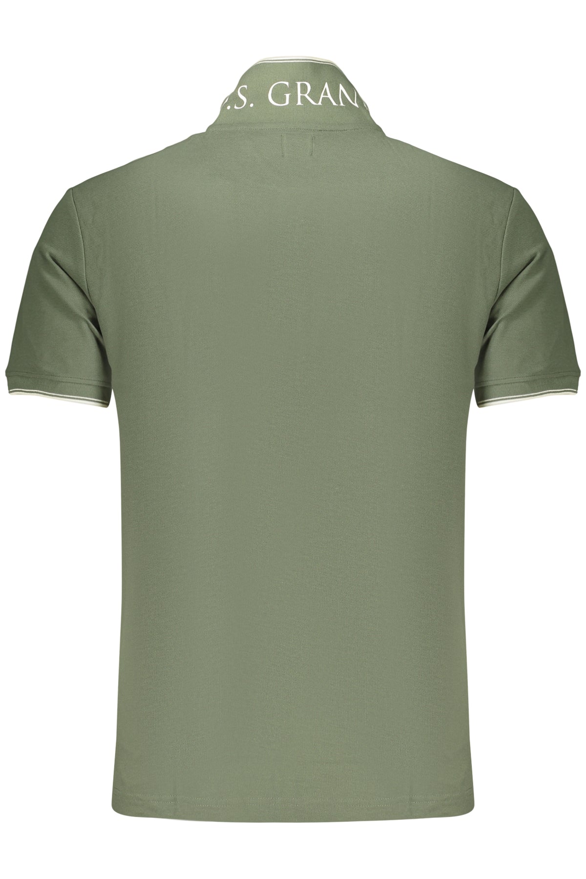 U.S. GRAND Us Grand Polo Short Sleeve Men's Green AU03198STEVEN